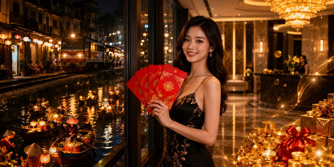 Phong bao lì xì và xổ số truyền thống ở Hà Nội